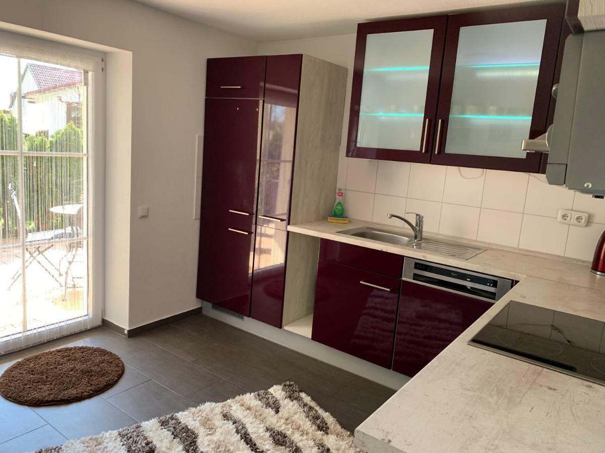 Terrassenwohnung In Estenfeld Bei Wuerzburg Dış mekan fotoğraf